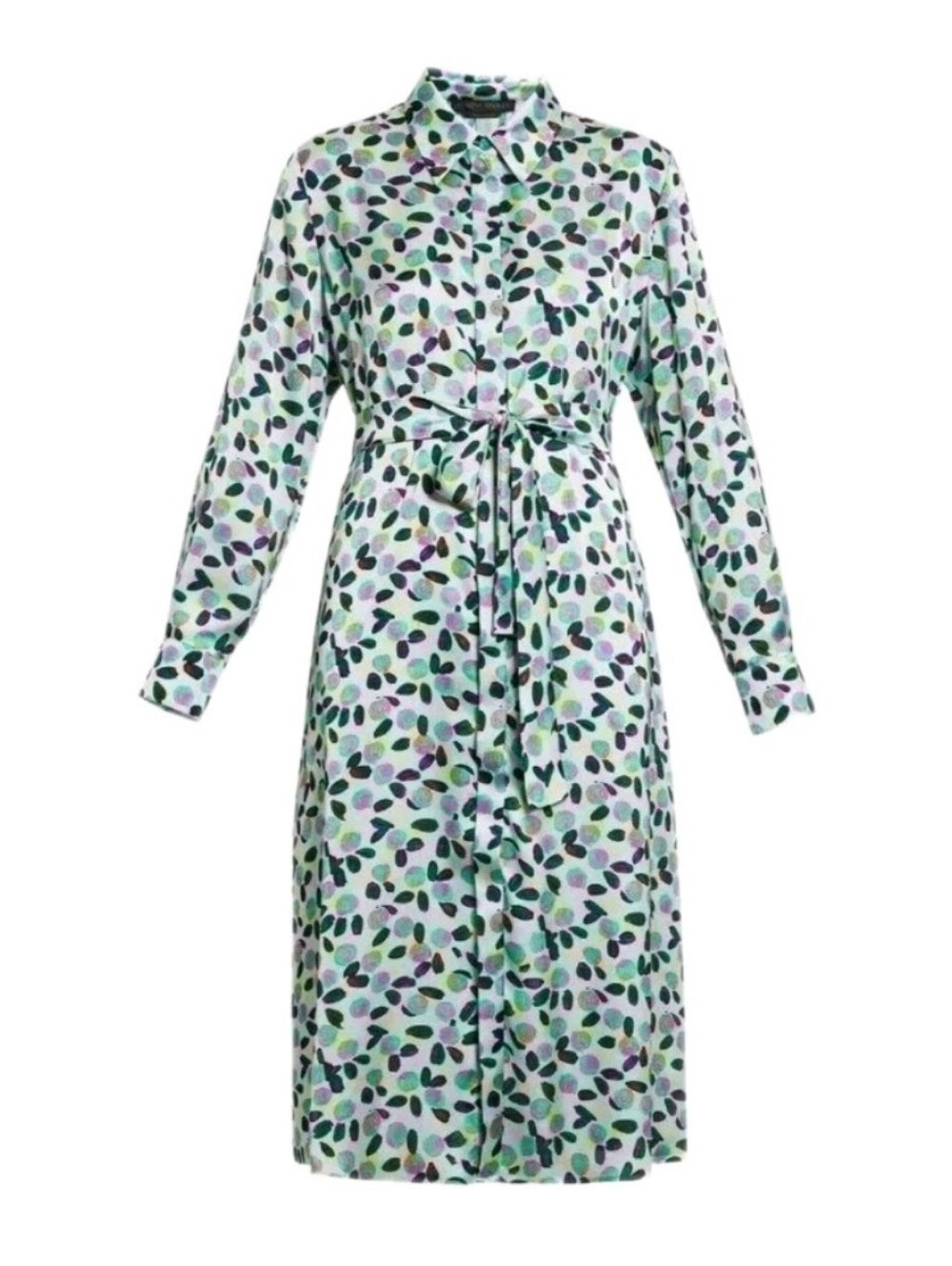MARINA RINALDI Danzica Dress Blue And Green Plus Size (MR 25) 16W NWT $645
